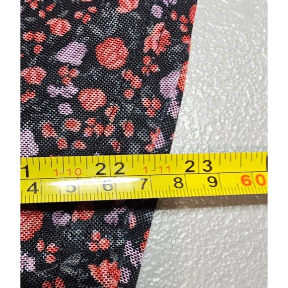 Anthropologie Maeve Womens Plus Size 2X Mutton Sleeve Scoop Neck Floral Top NWT - Picture 10 of 11